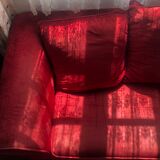 Velvet sofa