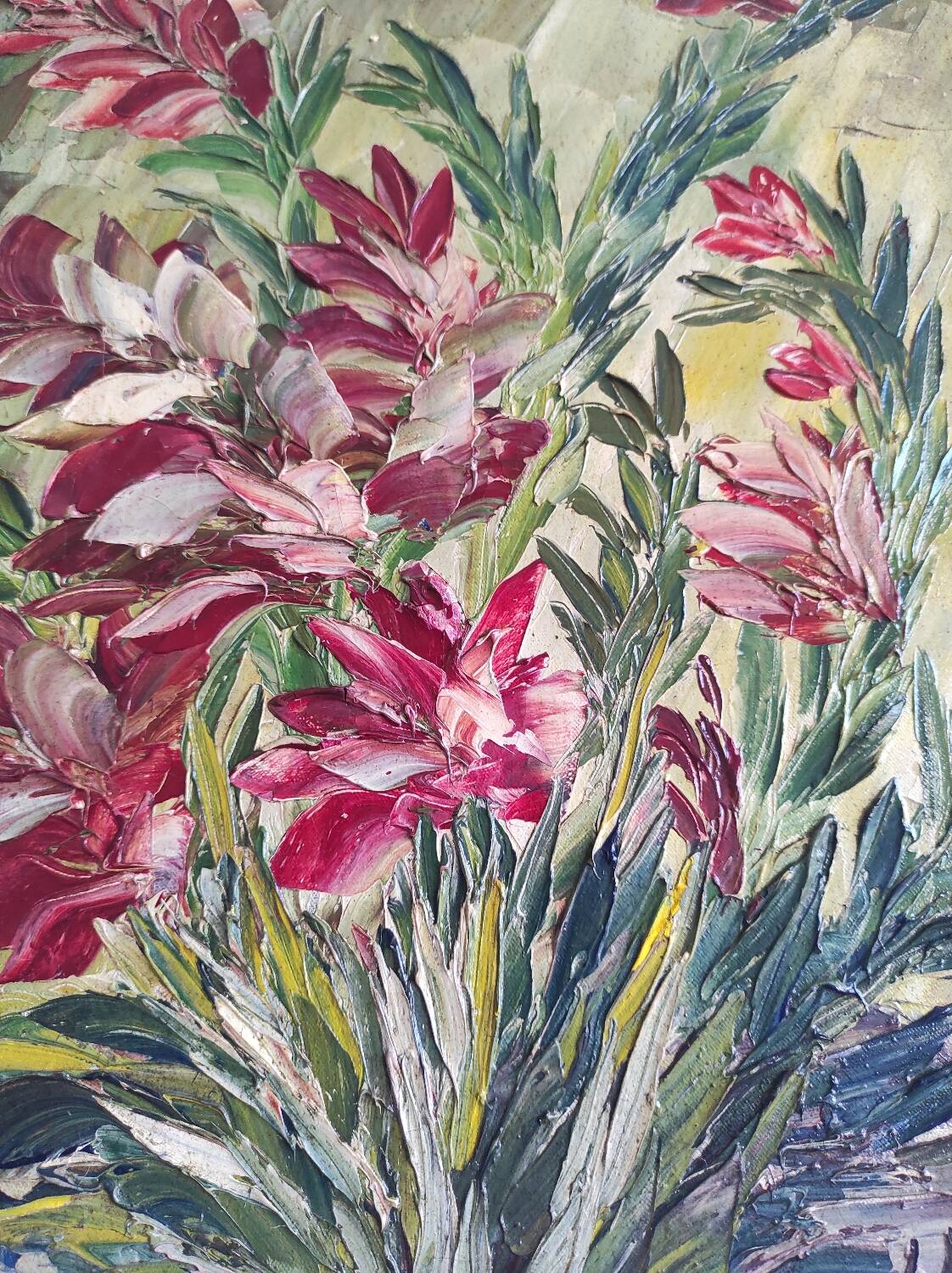 Oil painting by "Jacques Nieuwjaer", 1968