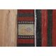 Turkish Vintage Kilim Oushak Handmade Woven Wool Runner Rug 73x350