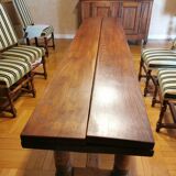 Long foldable tray farm table