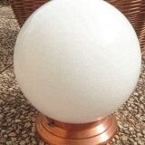Ceiling lamp white opaline ball