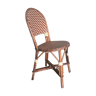 Bamboo and plastic bistro chair