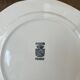 Set of 8 flat plates Digoin Sarreguemines pink