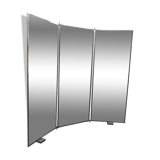 Mirror triptych brot xxl 174x153cm