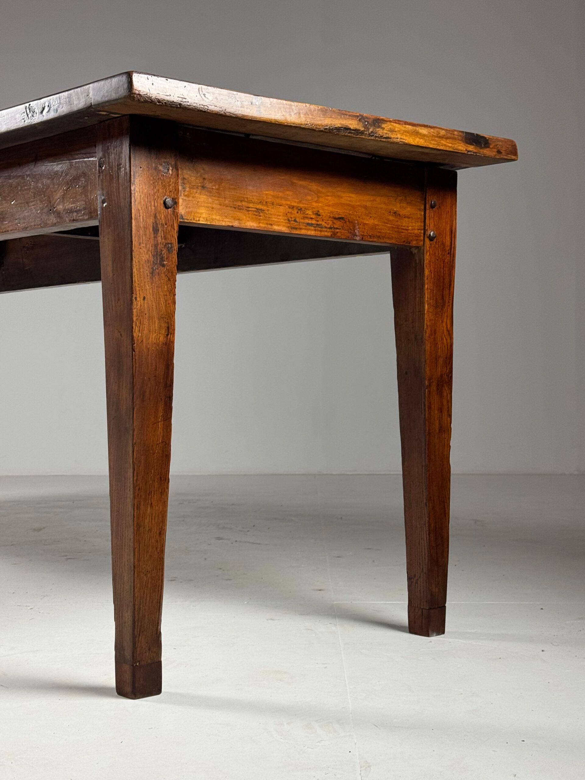 Table de ferme française de 292 cm
