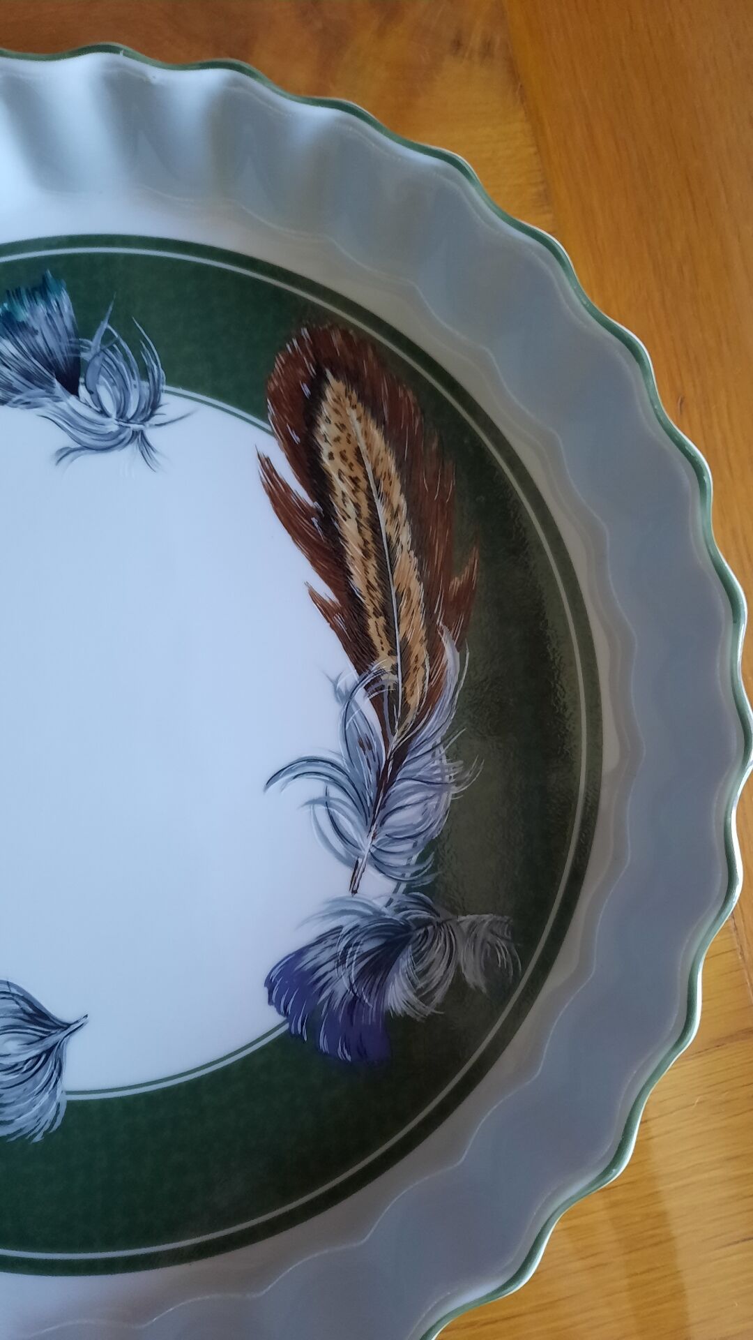 Vintage pie dish