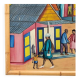 Vintage Naive Art Painting SKU: 4260302