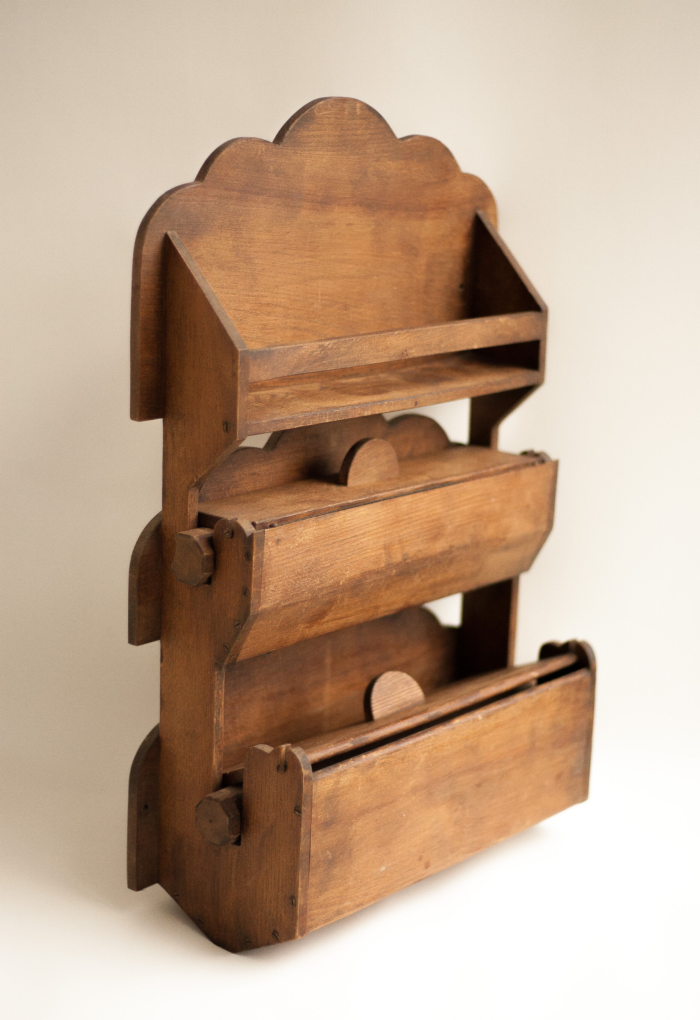Vintage shelf in wood