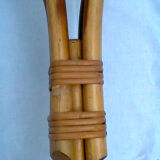 Coat rack in natural bamboo