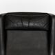 Fauteuil à oreilles et repose-pieds vintage par Rudolf Glatzel pour Kill In