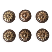 Brass drawer knobs