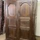 Louis XV carved wooden wardrobe from the 18th century