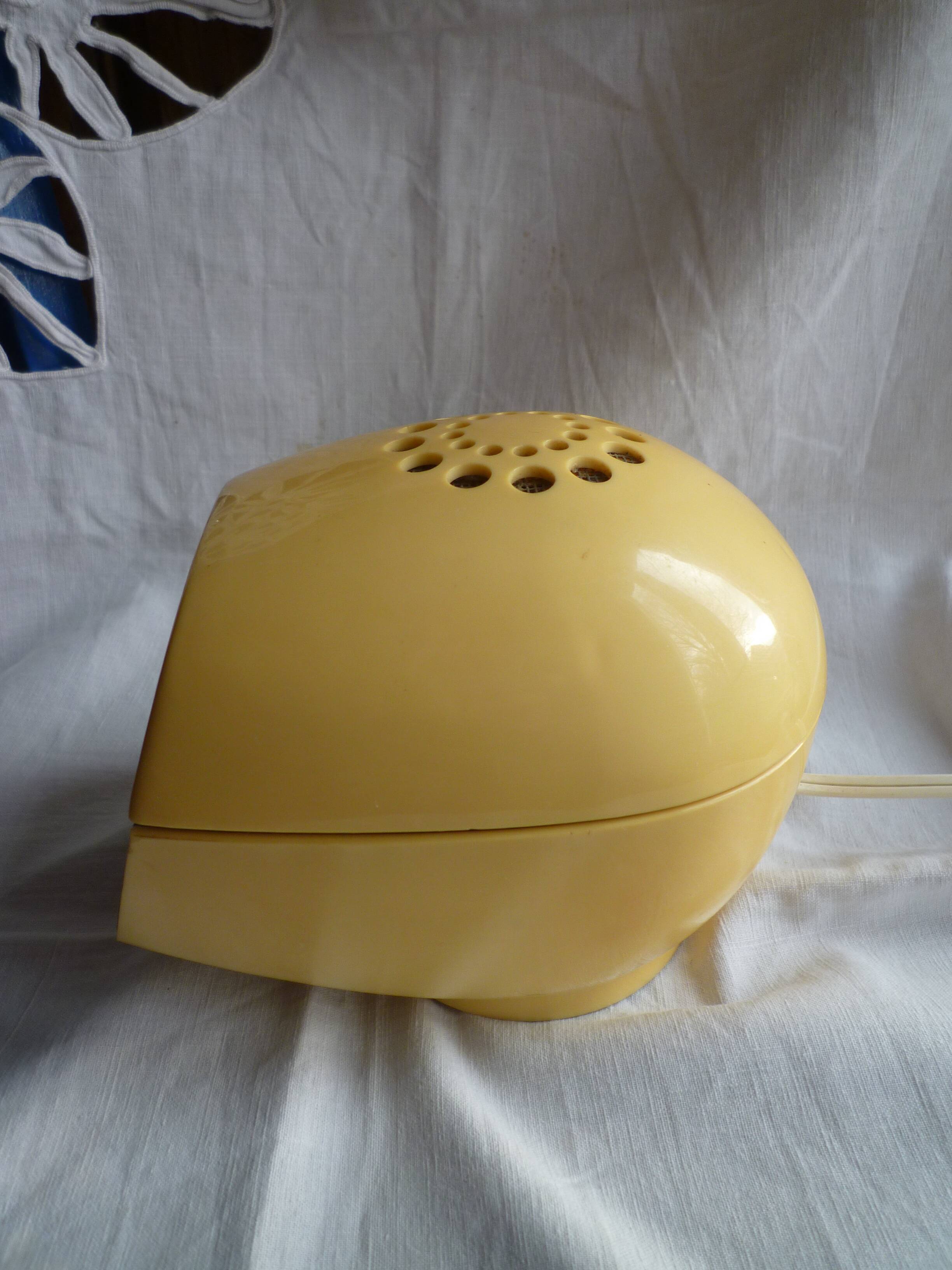 Articulated bedside alarm alarm lamp "Space Age" 70s