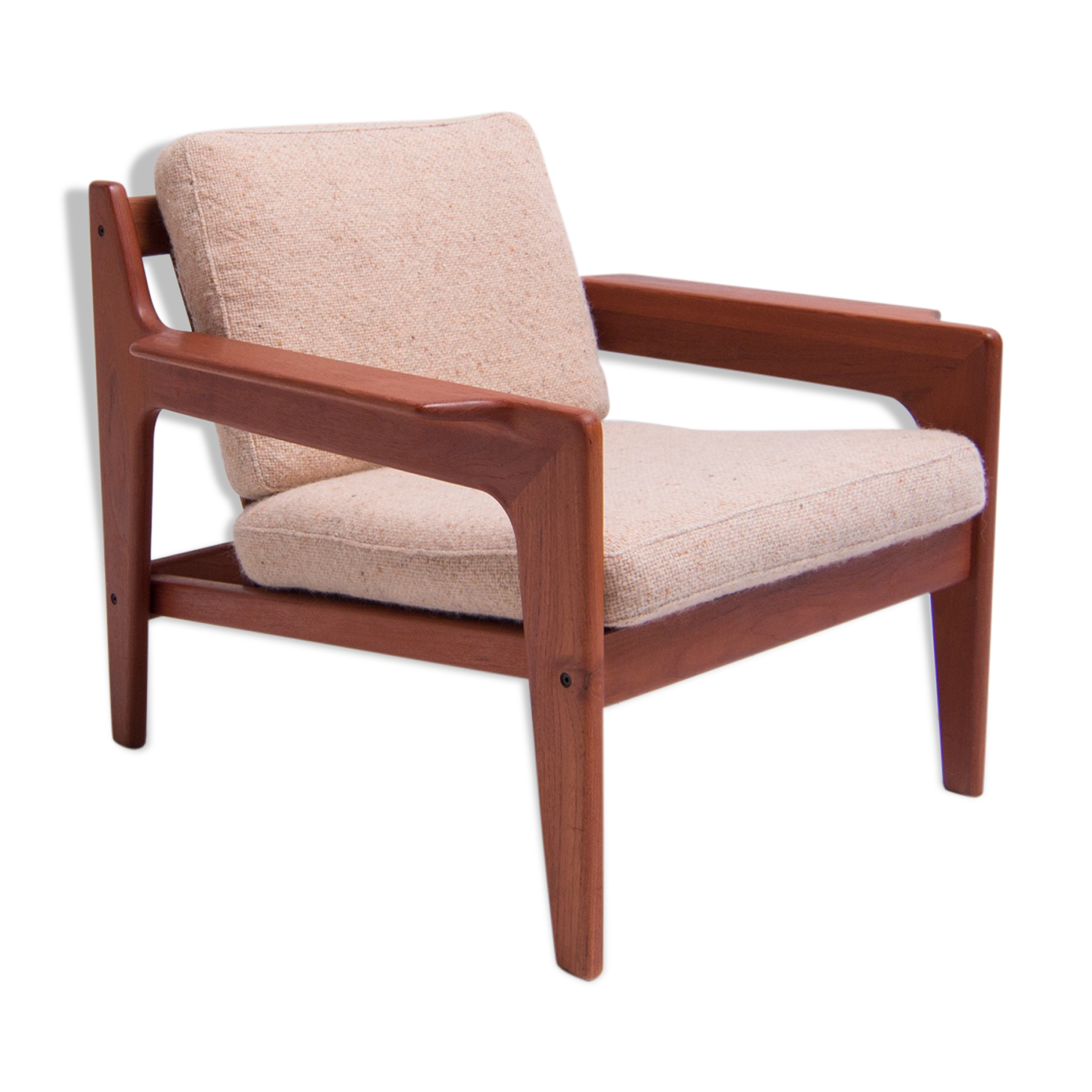 Armchair danish Arne Wahl Iversen 1960