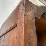 Savoyard solid oak cabinet XVIIIth