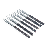 12 fourchettes à fondue Le Creuset années 1970