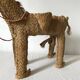 Braided straw donkey, popular art Spain, 1970s