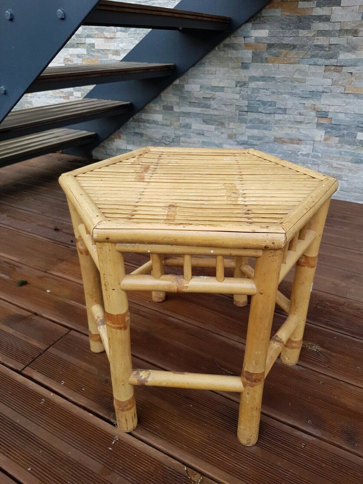 Bamboo coffee table