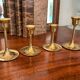 Set of vintage Scandinavian candlesticks