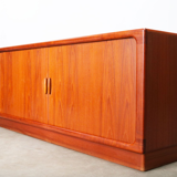 Dyrlund Denmark 1950s drum teak credence