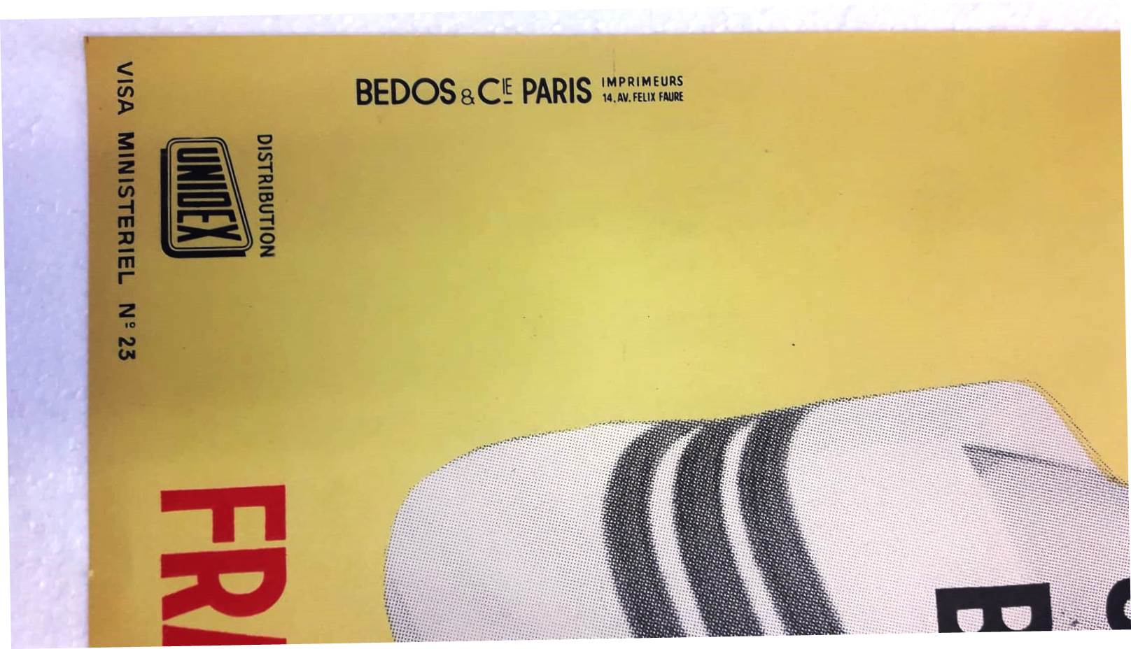 Movie poster "A Woman Is a Woman" 1961 Godard, Belmondo, Brialy...