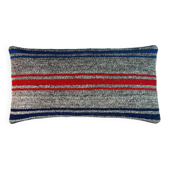 HOUSSE DE COUSSIN KILIM TURC VINTAGE, 30 X 60 CM