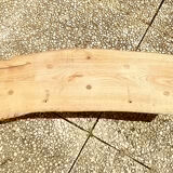 Oak coat rack, vintage