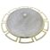Grand Sputnik ceiling light in brass, Stilnovo style, 1970s.