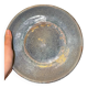 Stoneware plate signed J. Brisy