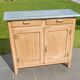 Patinated Parisian buffet – Zinc tray