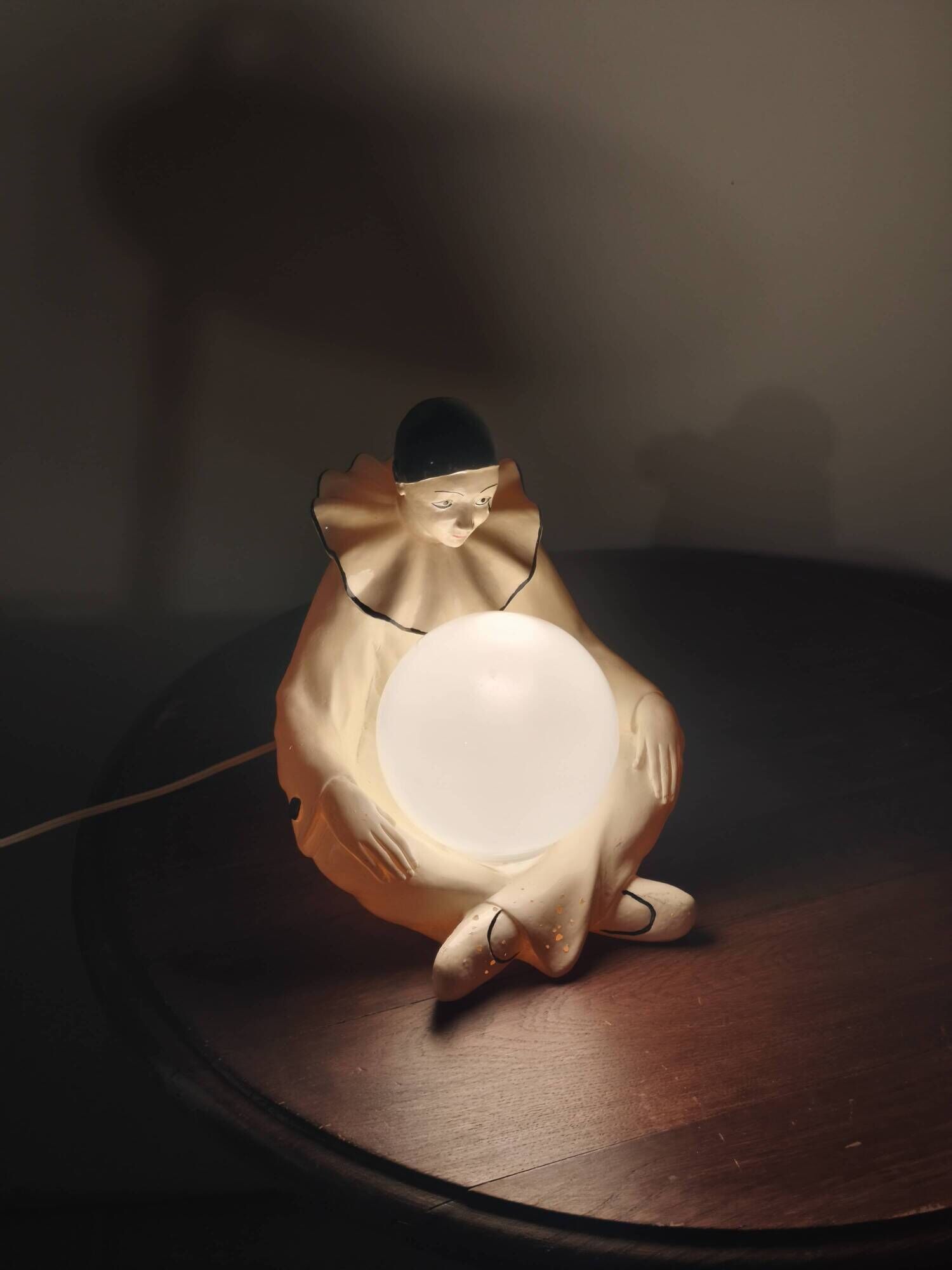 Lampe Pierrot Comedia Dell Arte 1970s
