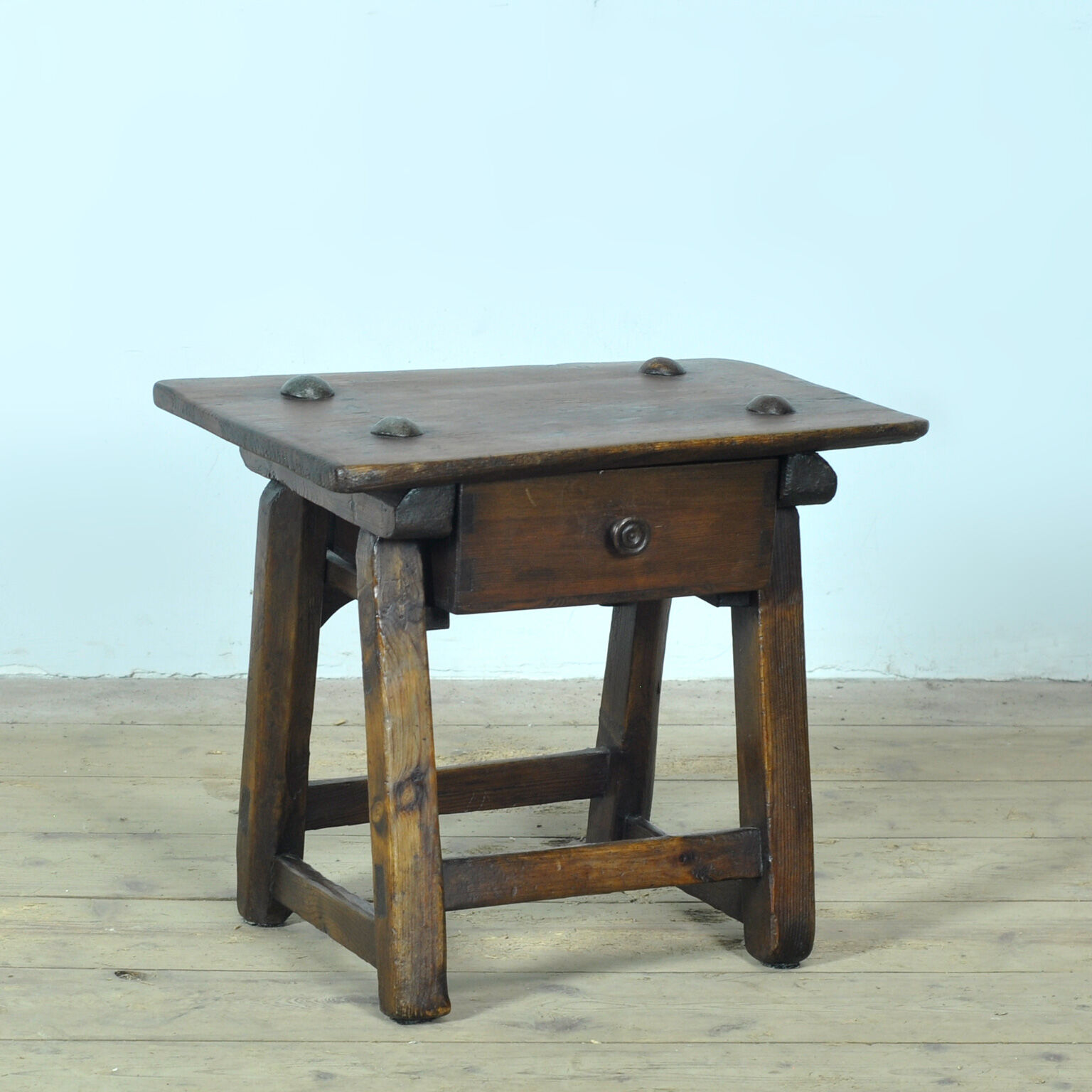 Small oak Spanish table, circa 1840