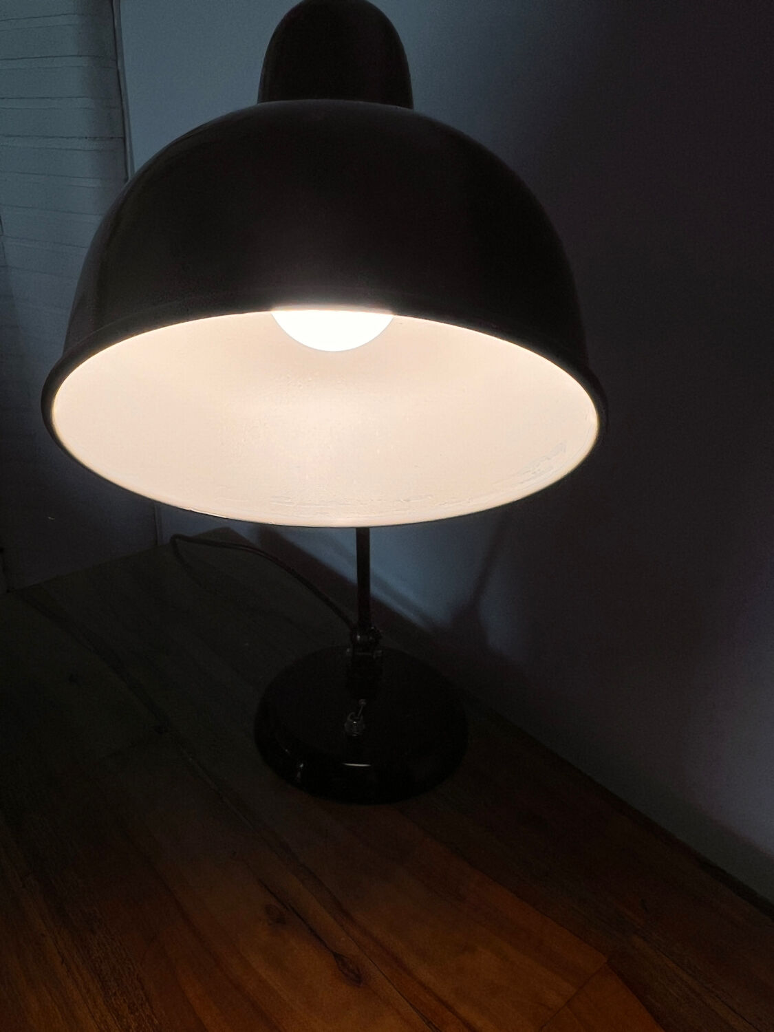 Lampe de bureau Bauhaus, Autriche, années 1940