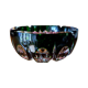 Carved crystal ashtray signed Saint Louis