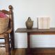 Vintage wooden bench