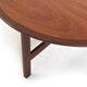 Round Teak Sofa Table by ASKO