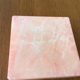 Pink marble ashtray
