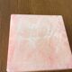 Pink marble ashtray