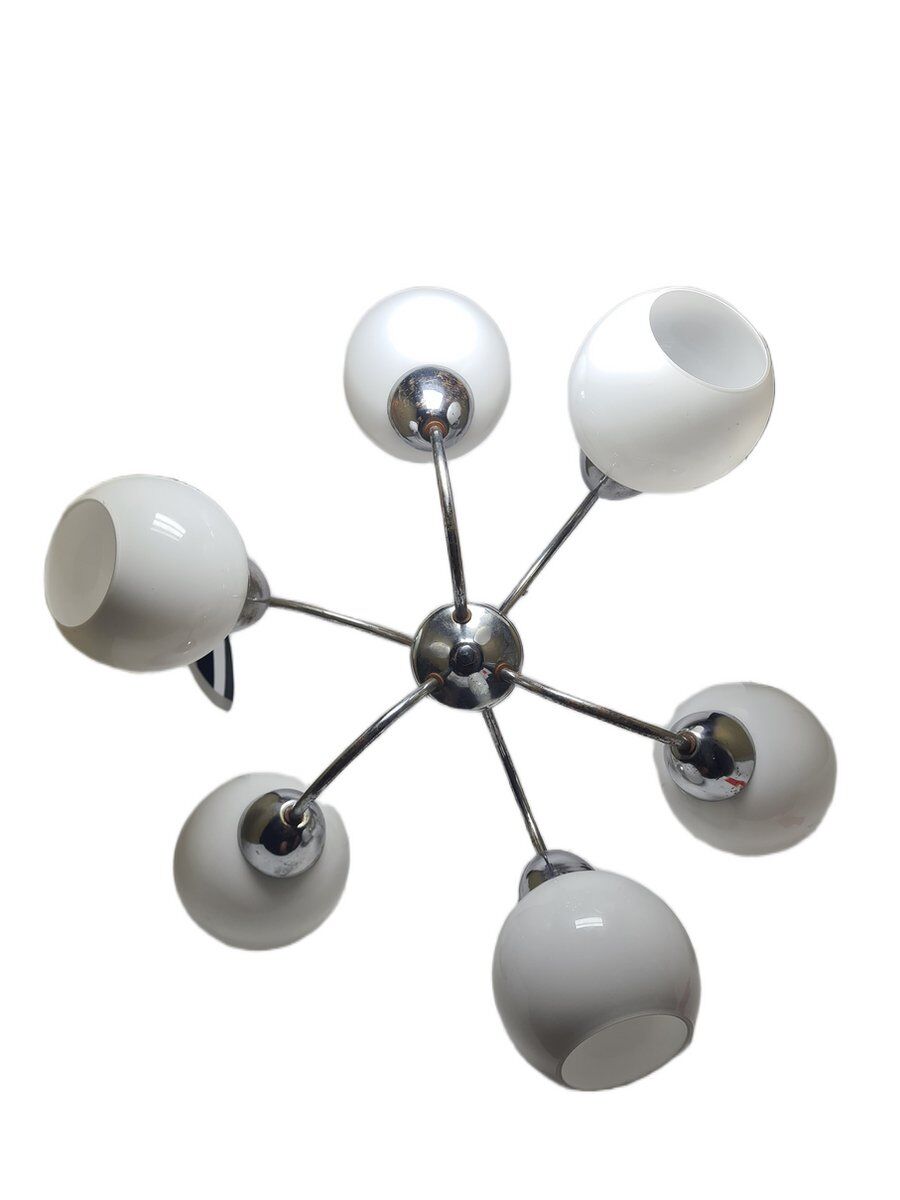 Art Deco style chandelier, Poland, 1960s