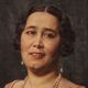 Portrait de dame signé Angelo Garino et daté 1931