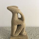 Sculpture the thinker cycladic art