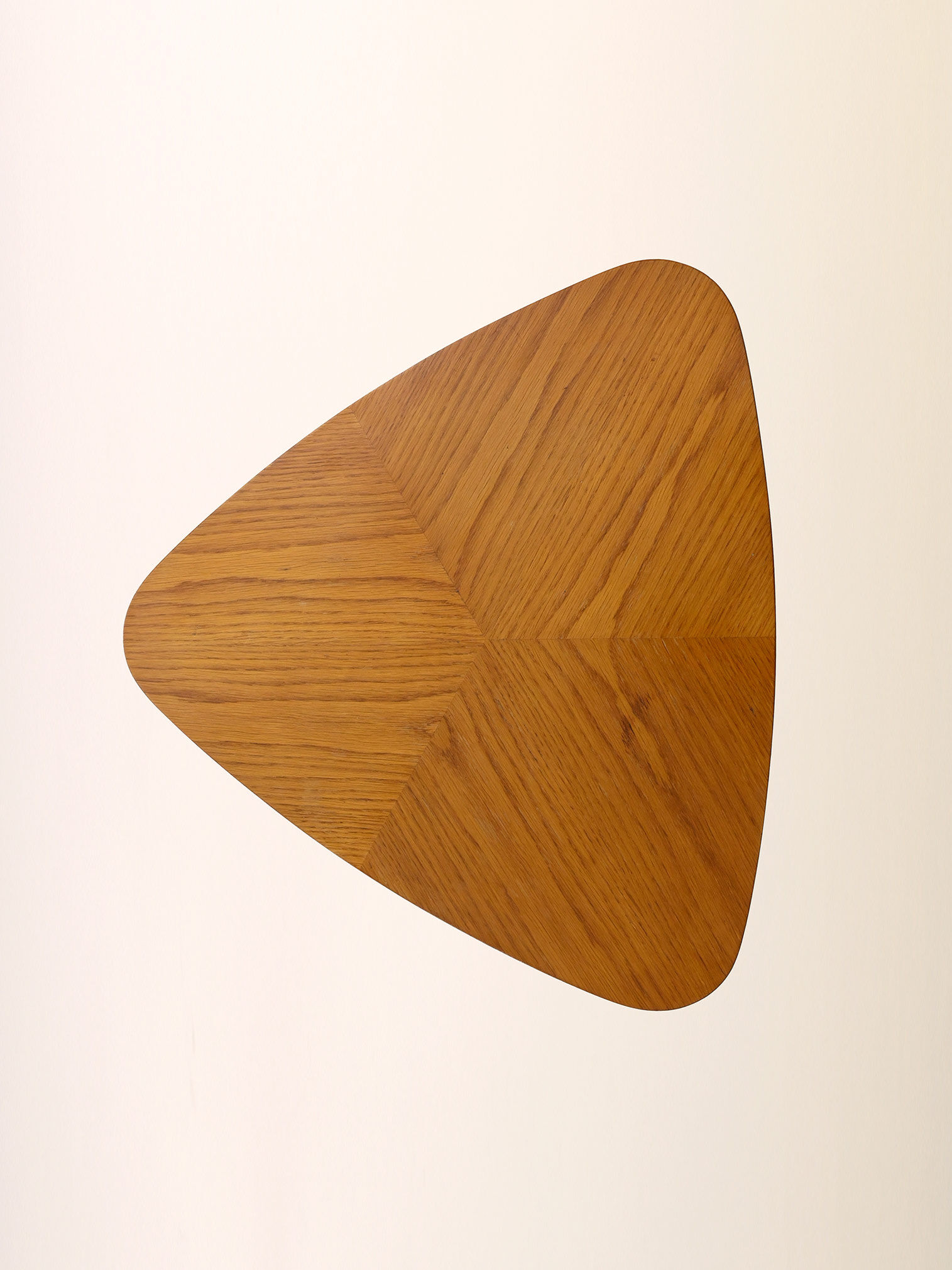 1960s triangular coffee table