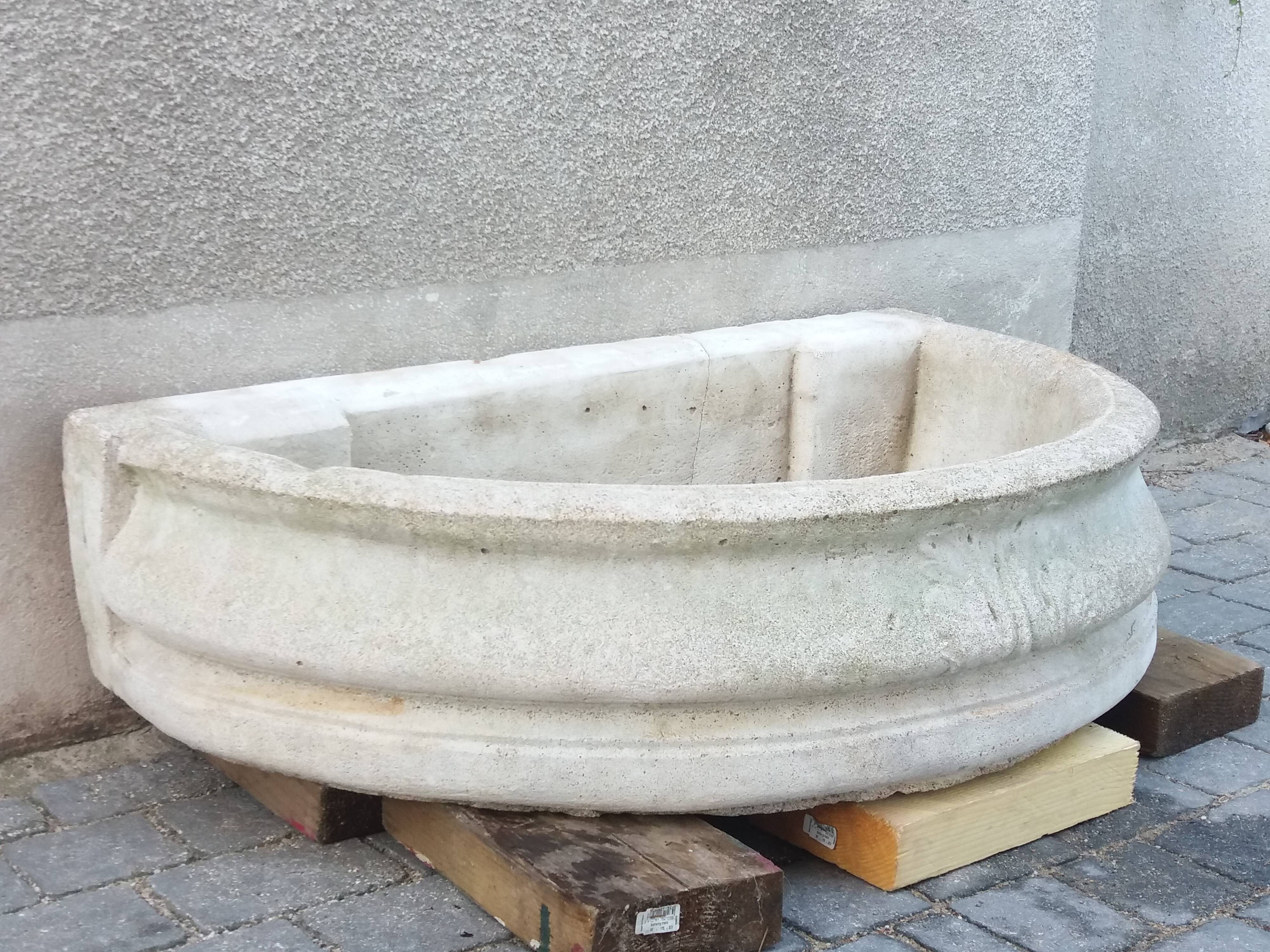 Louis XVI-style garden fountain