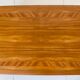 Midcentury Modern Big Wood Sofa Table, Italy 1960