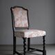 2 oak chairs | Barley twist legs | Sweden | 1920s
