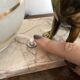 Art Deco Spitz Dog Night Light Lamp