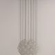 Kalmar 'Tulipan' Chandelier Pendant Light, Blown Glass, 1970