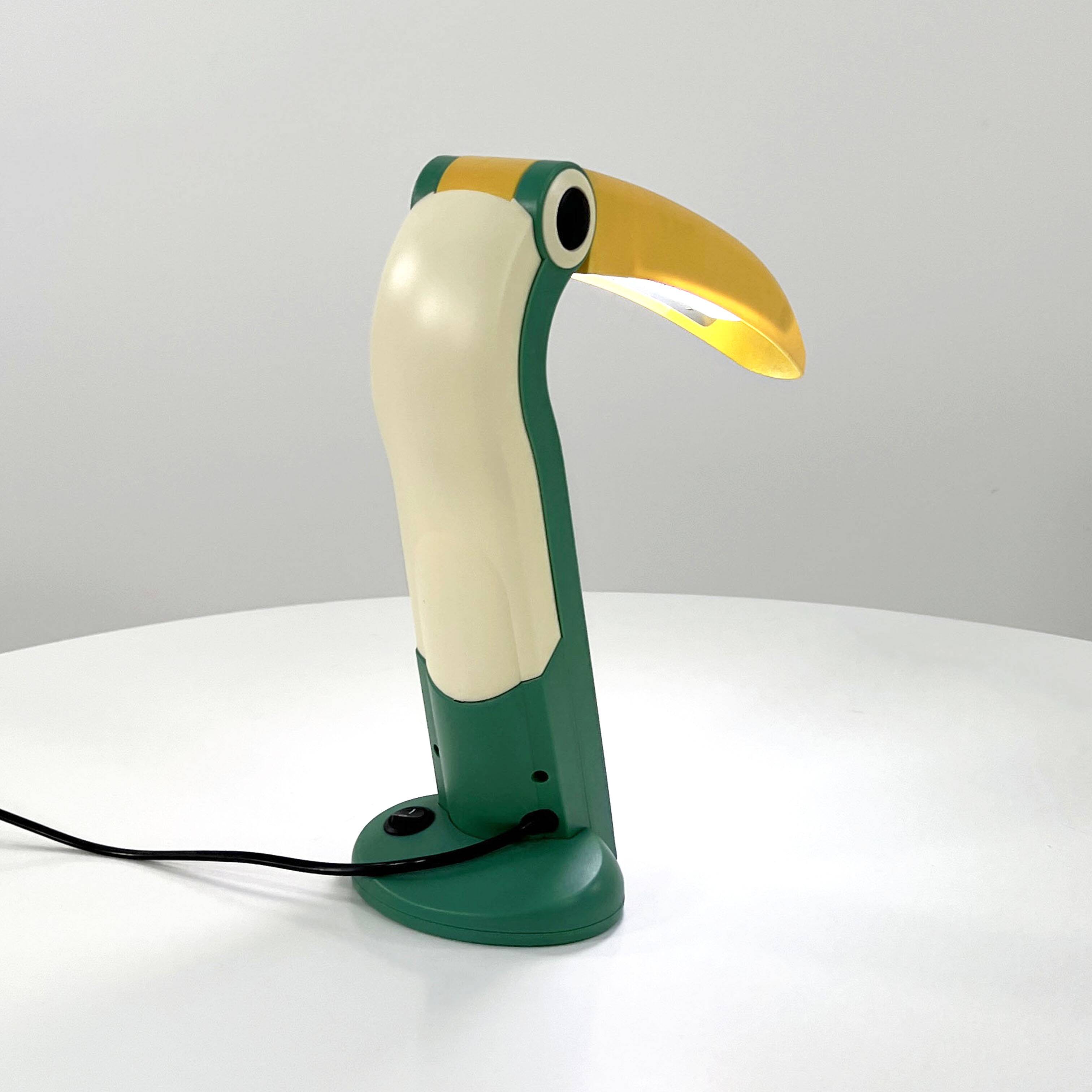 Toucan Lamp by H.T. Huang for Huanglite, 1980