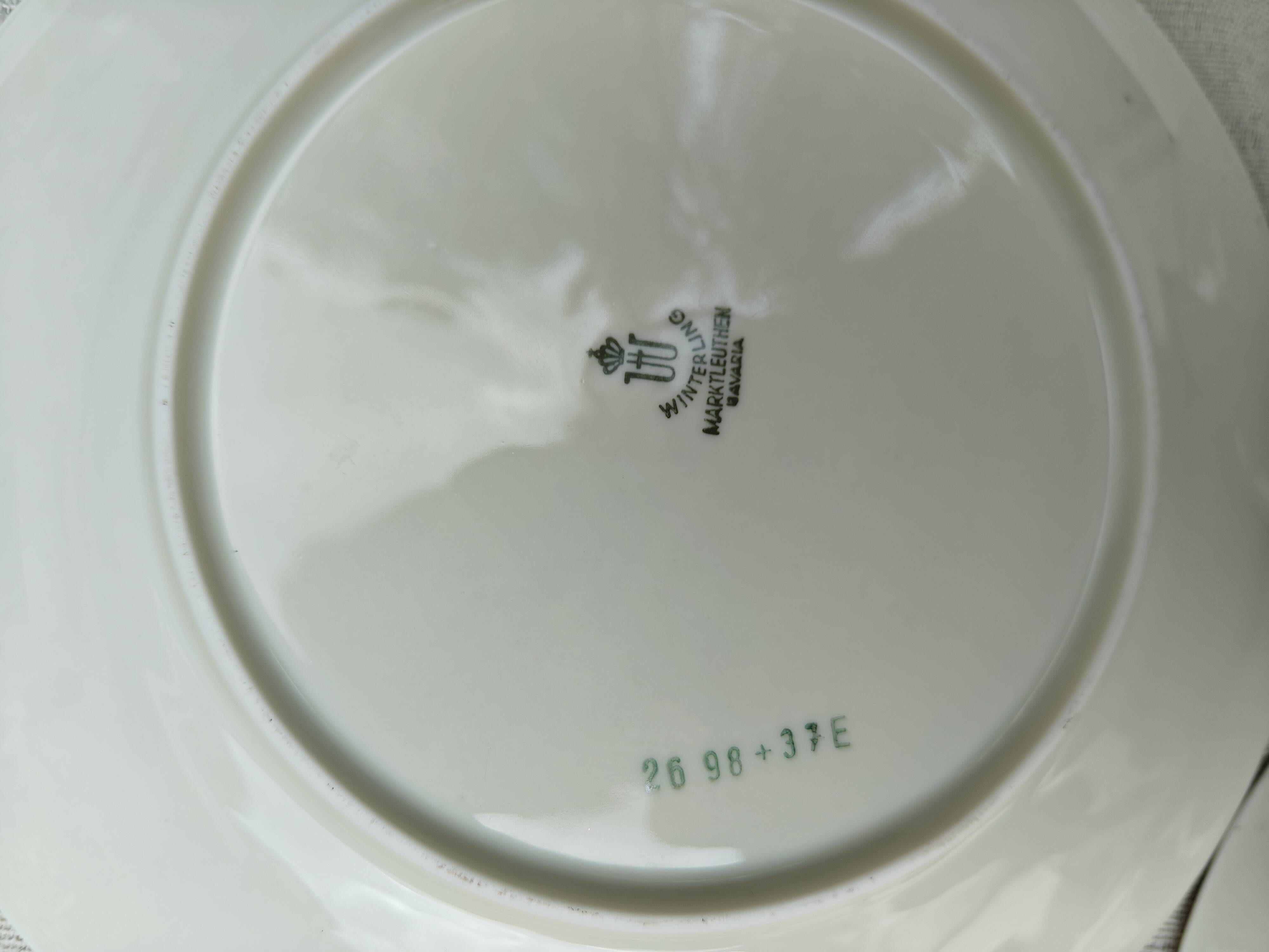 Vintage tea/coffee trio in porcelain from Bavaria Winterling Marktleuthen —
