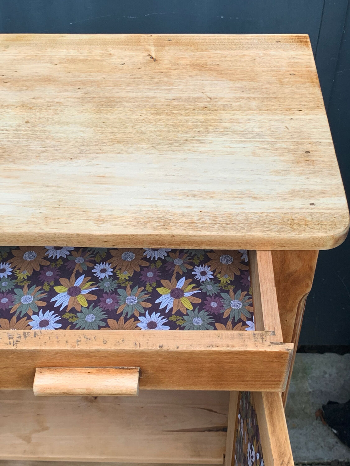 Buffet parisien bois brut 1940 H100